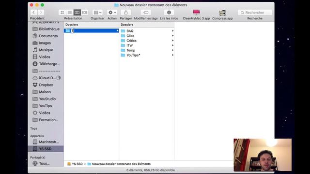 Faire un nouveau dossier à partir d’une sélection sur Mac смотреть онлайн