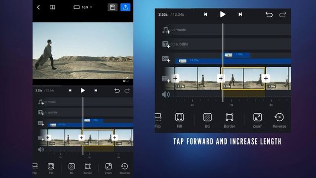Freeze Frame effect tutorial in Vn Video Editor смотреть онлайн