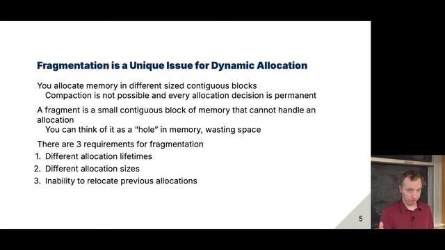 "Memory Allocation" Operating Systems Course at University of Toronto смотреть онлайн