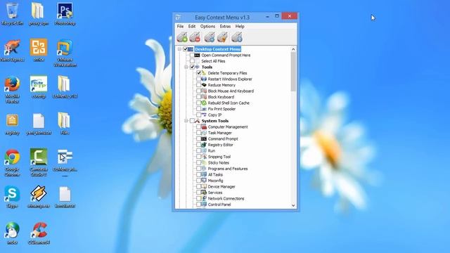 Add a program to your right click menu easily (Ec menu) смотреть онлайн
