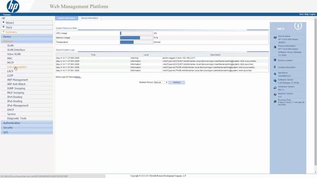 Xenserver - Link aggregation with HP switch ( LACP ) смотреть онлайн