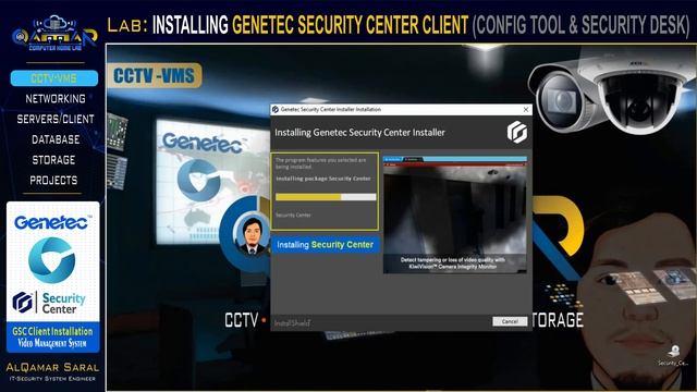 Genetec Lab - INSTALLING GENETEC SECURITY CENTER v5..9 CLIENT смотреть онлайн