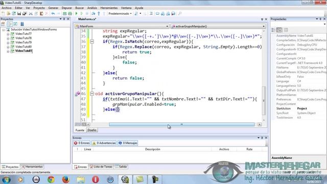81 - Trabajando con el Control GroupBox (C#) смотреть онлайн