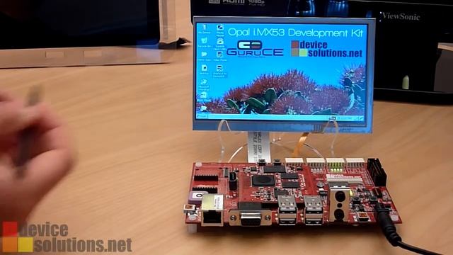 Opal i.MX53 Development Kit - Display Options смотреть онлайн