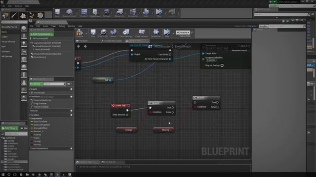 Setting Up AI Roaming & Destinations - #43 Unreal Engine 4 Beginner Tutorial Series смотреть онлайн