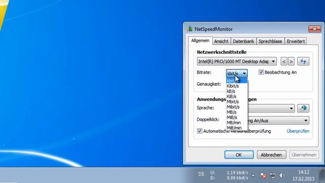 Internetgeschwindigkeit in der Taskleiste anzeigen lassen NetSpeedMonitor| Tutorial (Germnan)ᴴᴰ смотреть онлайн