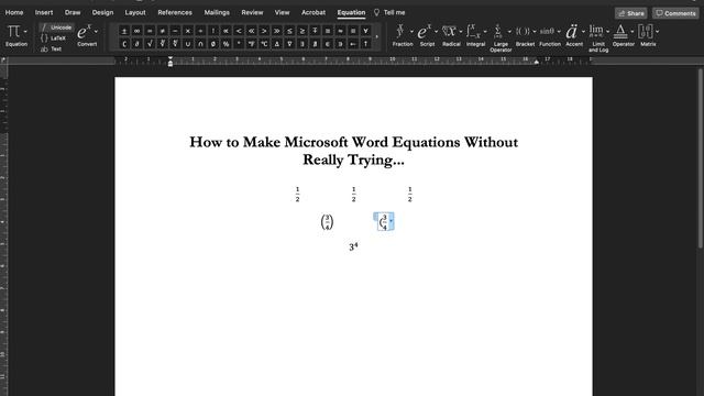 How to Use Microsoft Equation Editor Without Really Trying смотреть онлайн