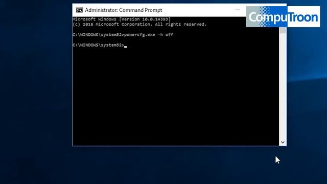 How to Delete Hiberfil.sys Files In W10 смотреть онлайн