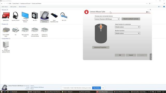 How to set Lenovo's mouse wheel click to close tabs смотреть онлайн