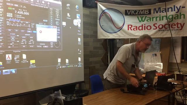 ICOM IC7300 - Horst Leykam VK2HL - Manly-Warringah Radio Society lecture смотреть онлайн