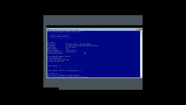 So konfigurieren Sie Windows Core Server und Remote-Verbindung über PowerShell смотреть онлайн