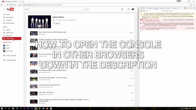 How to Delete all liked YouTube Videos at once! (Outdated) смотреть онлайн