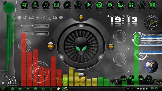 TEMA WINDOWS 7 GREEN 2013 (ELTON BROWN) - ELECTRO HOUSE смотреть онлайн