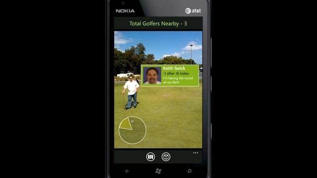 Executive Caddie + for Nokia Lumia Windows Phones with augmented reality смотреть онлайн