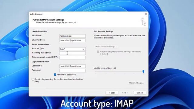 How to Setup gmail in Outlook 2016 / Add Gmail to Outlook 2016 смотреть онлайн