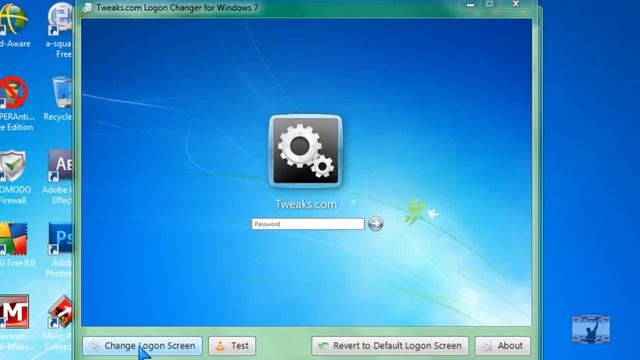 Windows 7- Quick Tip #3- Change Your Logon Screen смотреть онлайн
