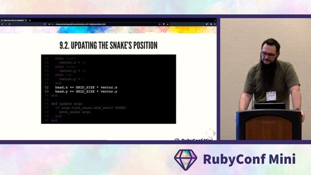 RubyConf Mini 2022: From Start to Published, Create a game with Ruby! by Cameron Gose смотреть онлайн