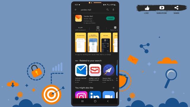How To Download & Install Yandex Mail App | Yandex Mail Mobile App Download Guide смотреть онлайн