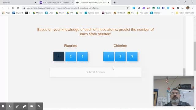 AACT Simulation Ionic & Covalent Bonds смотреть онлайн