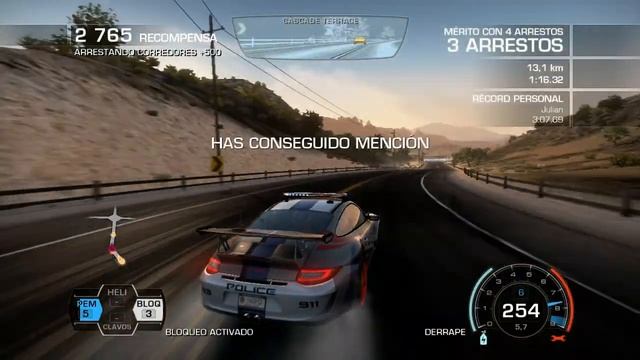 Need for speed Hot pursuit Gameplay ATI XFX 5670 смотреть онлайн