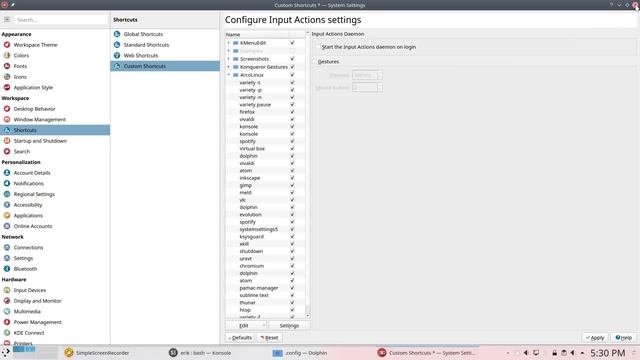 ArcoLinux : 844 Plasma update March 2019 1/2 смотреть онлайн