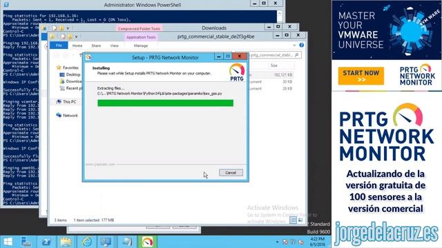 PRTG: Actualizando de la versión gratuita de 100 sensores a la versión de pago смотреть онлайн