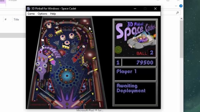 Space Pinball 3D - Space Cadet for Windows 10 смотреть онлайн