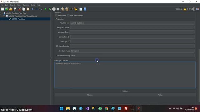 Apache JMeter - AMQP Publisher Test Plan смотреть онлайн