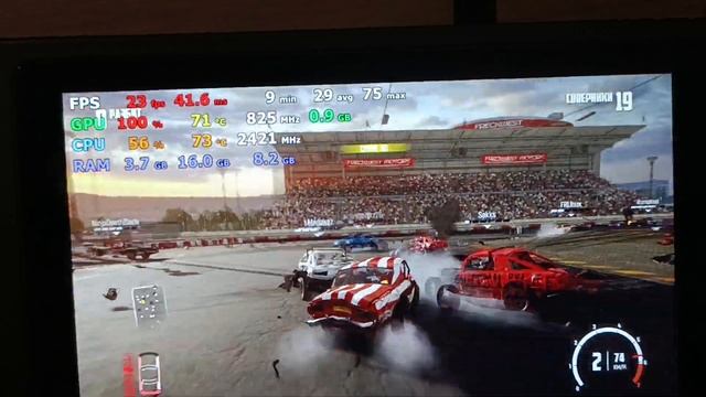 Wreckfest test gameplay 540p and 720p Anbernic Win600 Amd 3050 Vega 3 Low, Medium, High Quality смотреть онлайн
