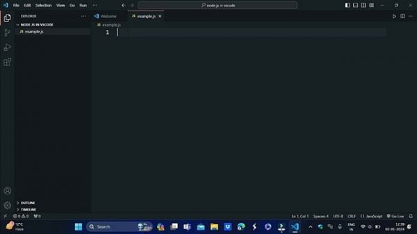 install Node.js in VS Code on Windows 10 / 11 #nodejs #npm #vscode