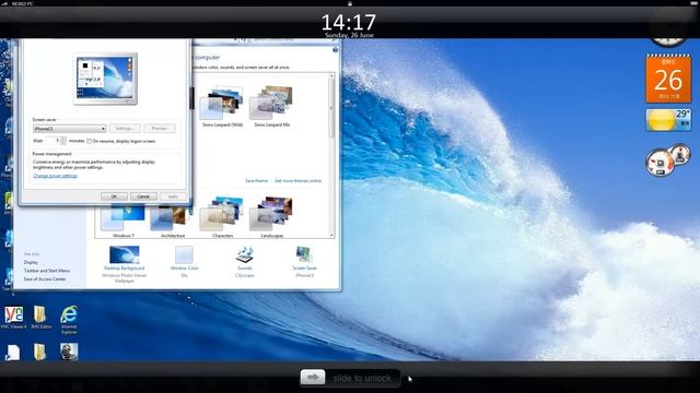 ****SLIDE TO UNLOCK**** iPhone Lock screen for PC ( Screen Saver) & download link смотреть онлайн
