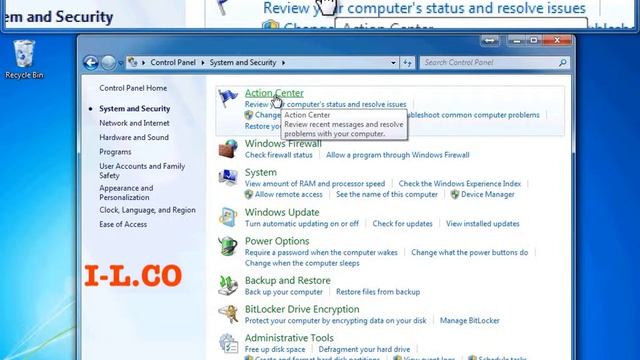 How to update Windows 7 defender from Action center I-L.CO смотреть онлайн