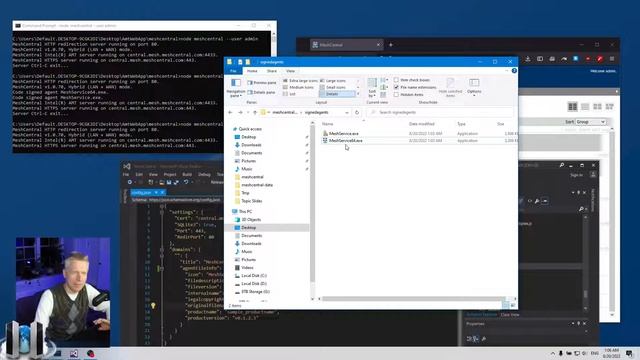 MeshCentral - Windows Agent Icon Customization смотреть онлайн