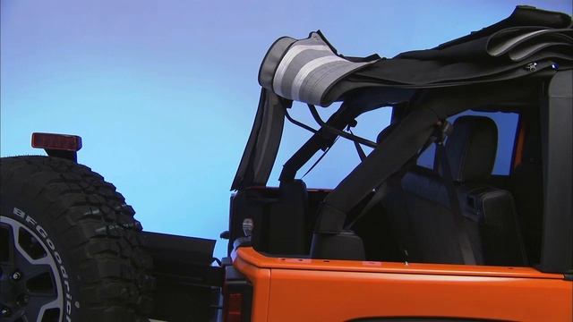 2016 Jeep Wrangler | Quarter Window Removal And Lowering Of The Full Soft Top - Four Door Models смотреть онлайн