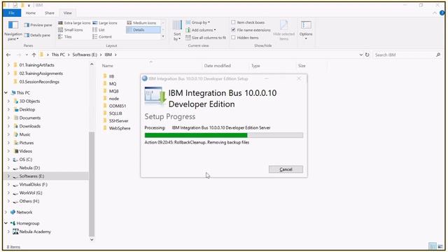 IBM Integration Bus v10 Development Training Session - Installation on Windows and Setup смотреть онлайн