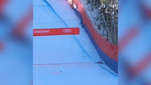 Aleksander Aamodt Kilde Ski Crash Wengen Video | Aleksander Aamodt Crash Video | Aleksander Aamodt смотреть онлайн