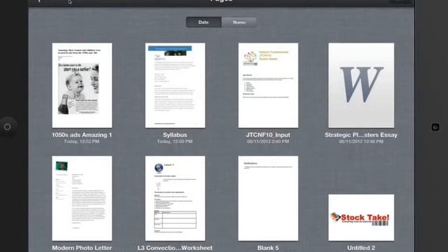 iPad Tutorial - Pages - WebDAV Basics.mov смотреть онлайн