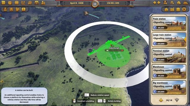 Heading North to Scotland - Another Company In Our Pocket | Railway Empire: GB & Ireland 22 смотреть онлайн