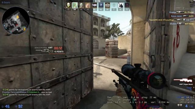 AWP Hyper Beast Gameplay! Skin showcase #4! смотреть онлайн