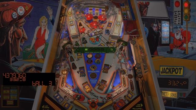 Visual Pinball X - Taxi (Williams 1988) VPW Mod 1.2 - High score game - 4.6 million смотреть онлайн