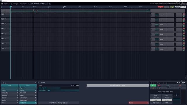 Tracktion 7 Free DAW Tutorial (Part 2) – Layout and Orientation смотреть онлайн