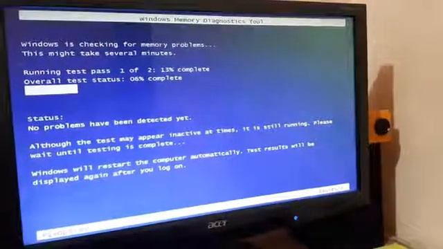 Windows Memory Diagnostic Tool смотреть онлайн