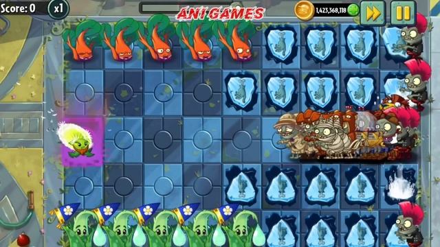 Pvz 2 Challenge - All Plants With 1 Plant Food vs All Imp Zombies смотреть онлайн