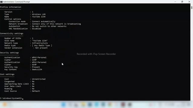 How to #retrieve the details of any saved #network using Command Prompt in #Windows❓❔ | Techno Geek смотреть онлайн