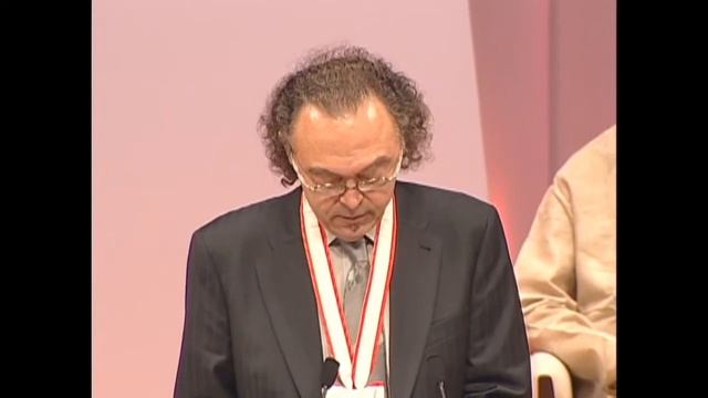 1/4 (Augustin BERQUE) Award Ceremony of the FUKUOKA PRIZE 2009 English Ver. смотреть онлайн