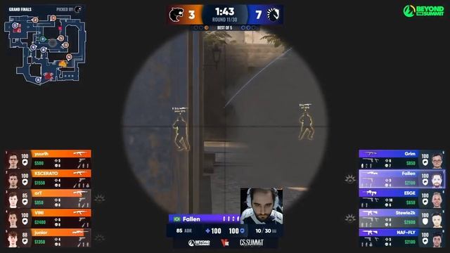 FURIA VS LIQUID - MIRAGE (MAPA 4) - CS SUMMIT 8 (ROAD TO MAJOR) - PTBR - FINAL MD5 смотреть онлайн