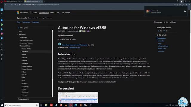 ✅ How To Download And Install Autoruns System Tool For Windows 100% Free ( October 2020 ) смотреть онлайн