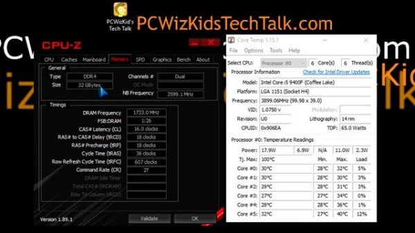 ✅Kingston HyperX Fury DDR4 CL16 3466Mhz Low Profile Memory Review