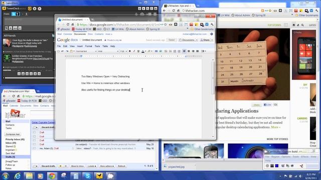 Hide Background Windows with the Win + Home Keyboard Shortcut смотреть онлайн