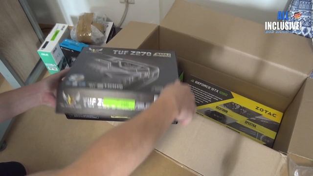 Очередная распаковка посылки с компьютерными железяками. :-) смотреть онлайн